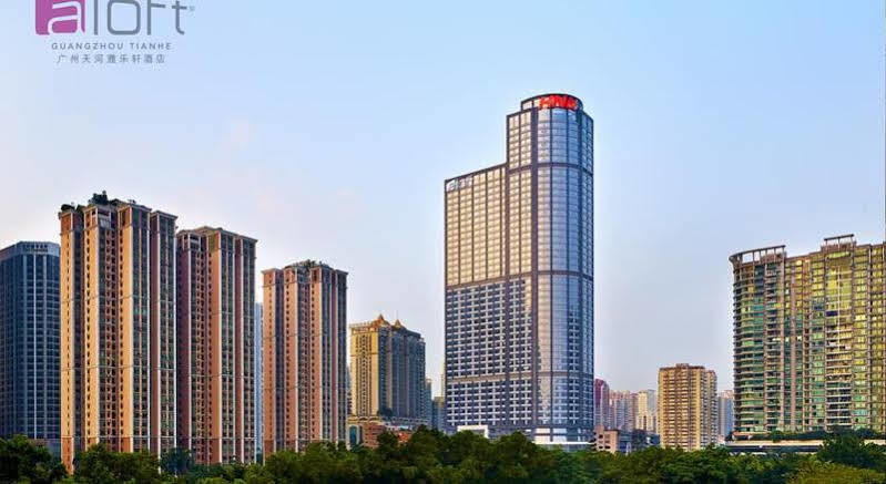 Aloft Guangzhou University Park מראה חיצוני תמונה