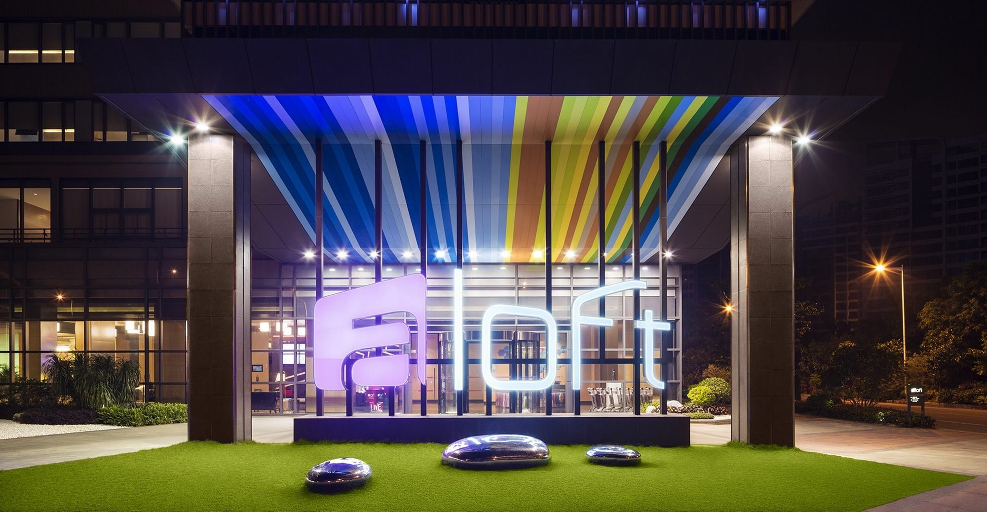 Aloft Guangzhou University Park מראה חיצוני תמונה